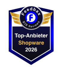 Feedbax Top Shopware Agentur Badge