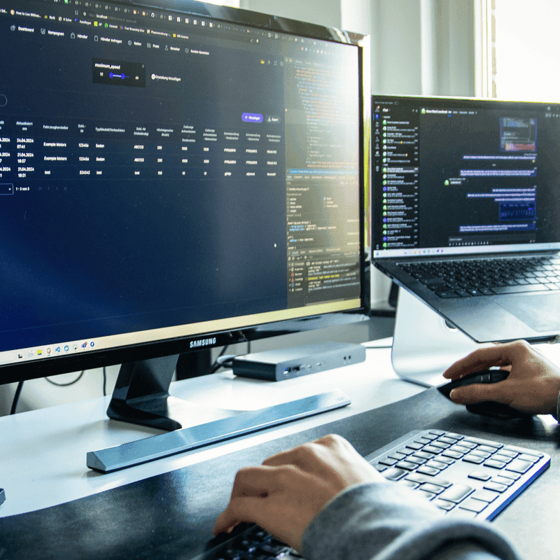 Entwicklung und Technologie