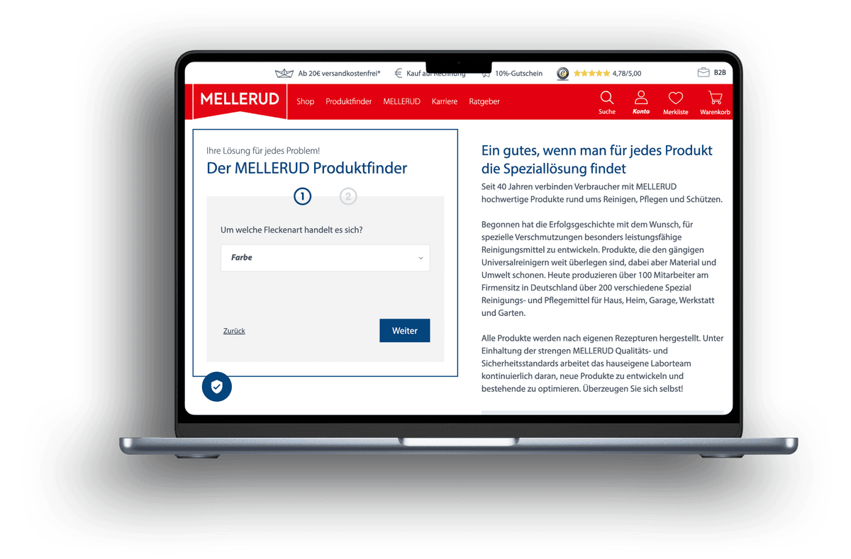 Mellerud Produktfinder