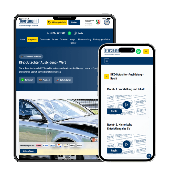 Herobereich Bild mit Projekteinblick