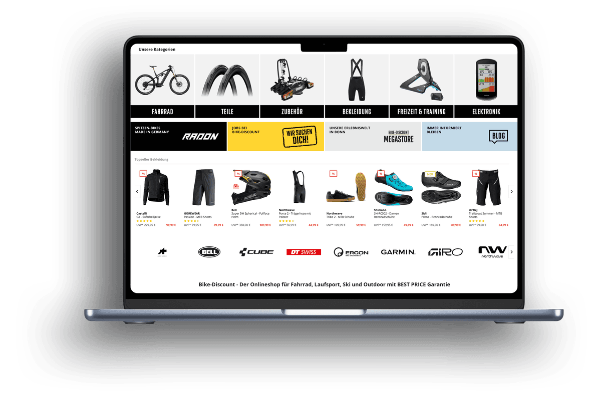 Indoor Cycling mit Bike-Discount