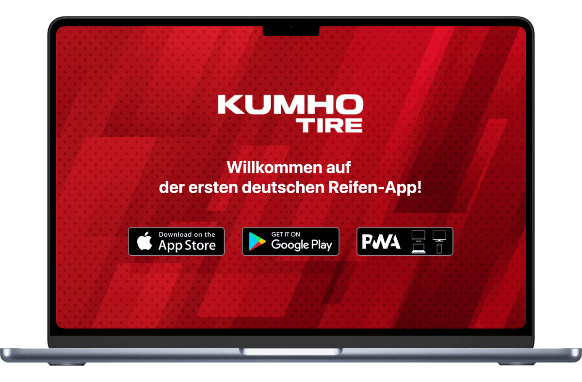 Referenzprojekt Kumho: MARKETING-APP FÜR EINE STARKE MARKE