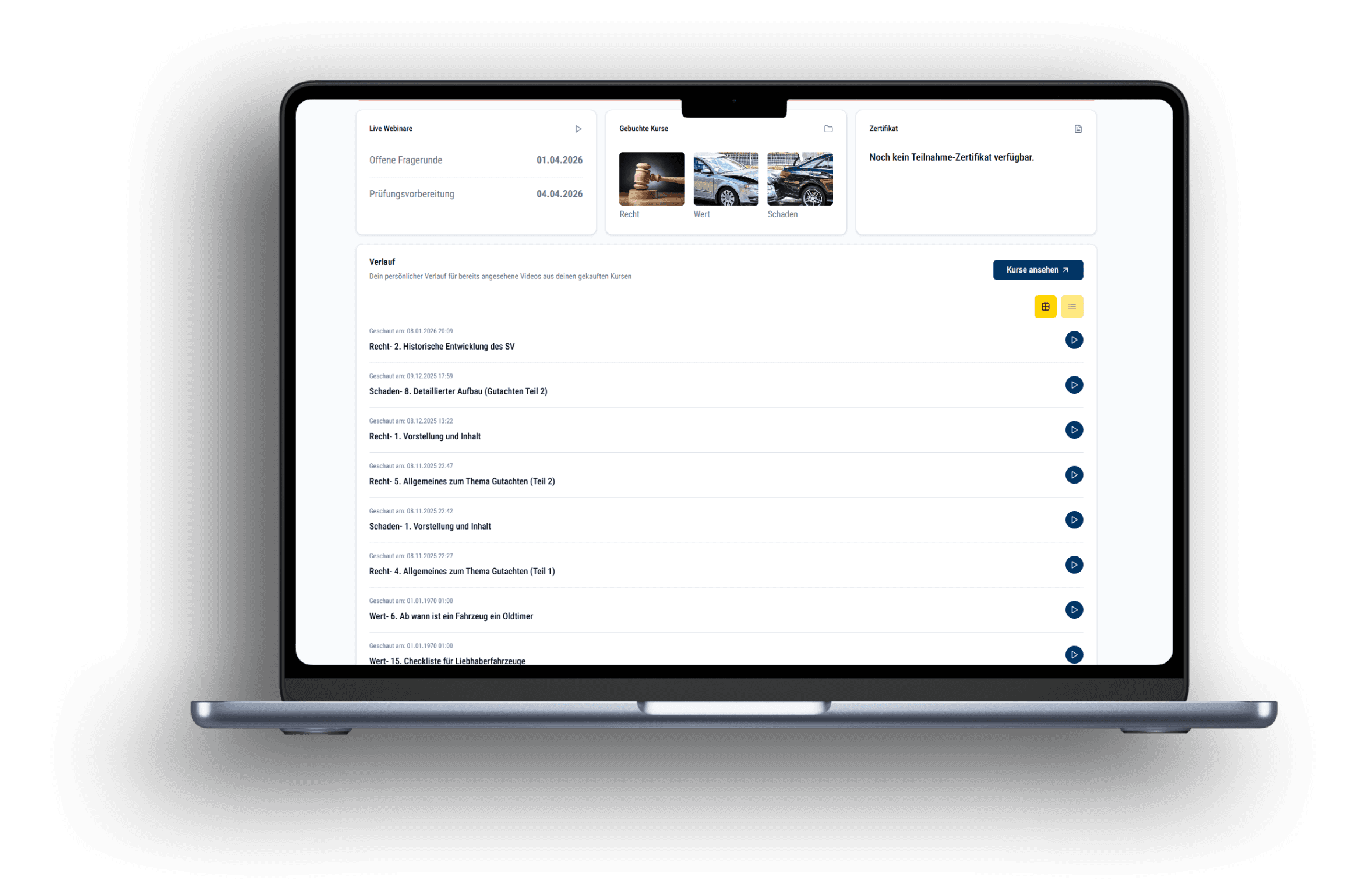 Broetzmann Webinar-Portal Kontaktseite