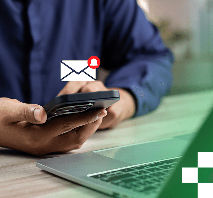 Illustration zu Segmentierung und Personalisierung und Automatisierte E-Mail-Flows Illustration zu Segmentierung und Personalisierung und Automatisierte E-Mail-Flows