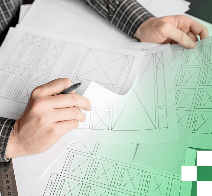 Illustration zu Komponenten & Design Systems und Performance & Code Splitting